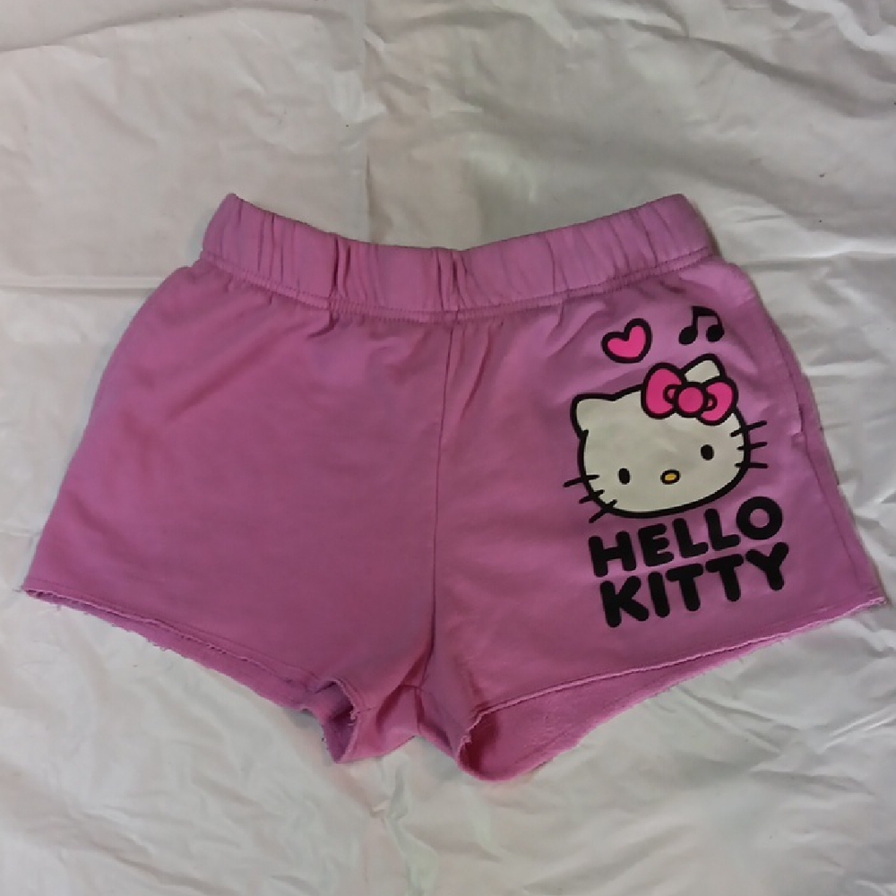 Hello Kitty Pink Kids Shorts Size L(10-12)